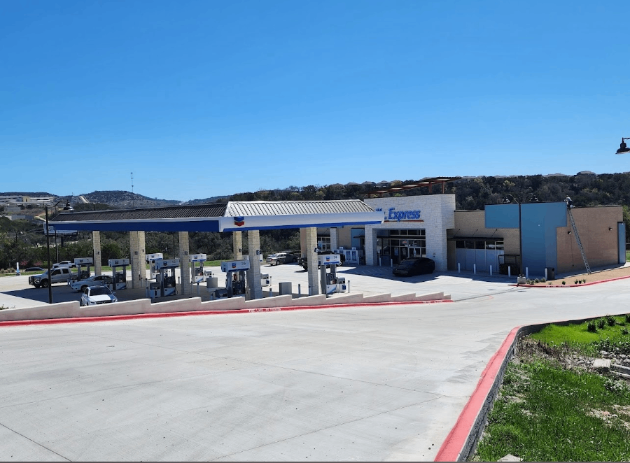 Spicewood Chevron station space available