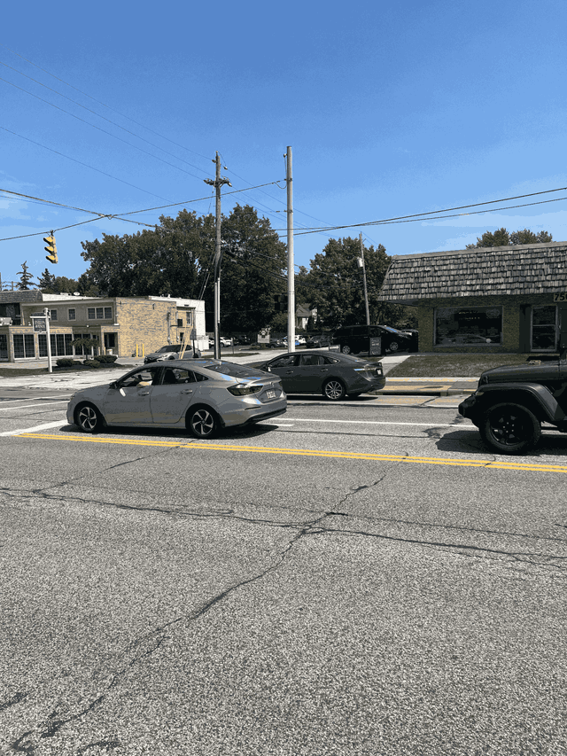 Heavy Traffic Area With Space Available