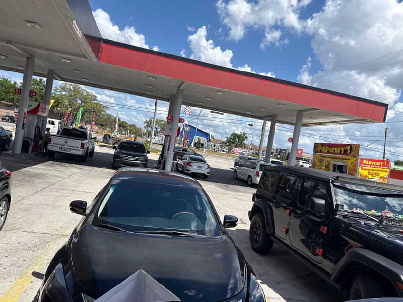 Texaco Gas Station
